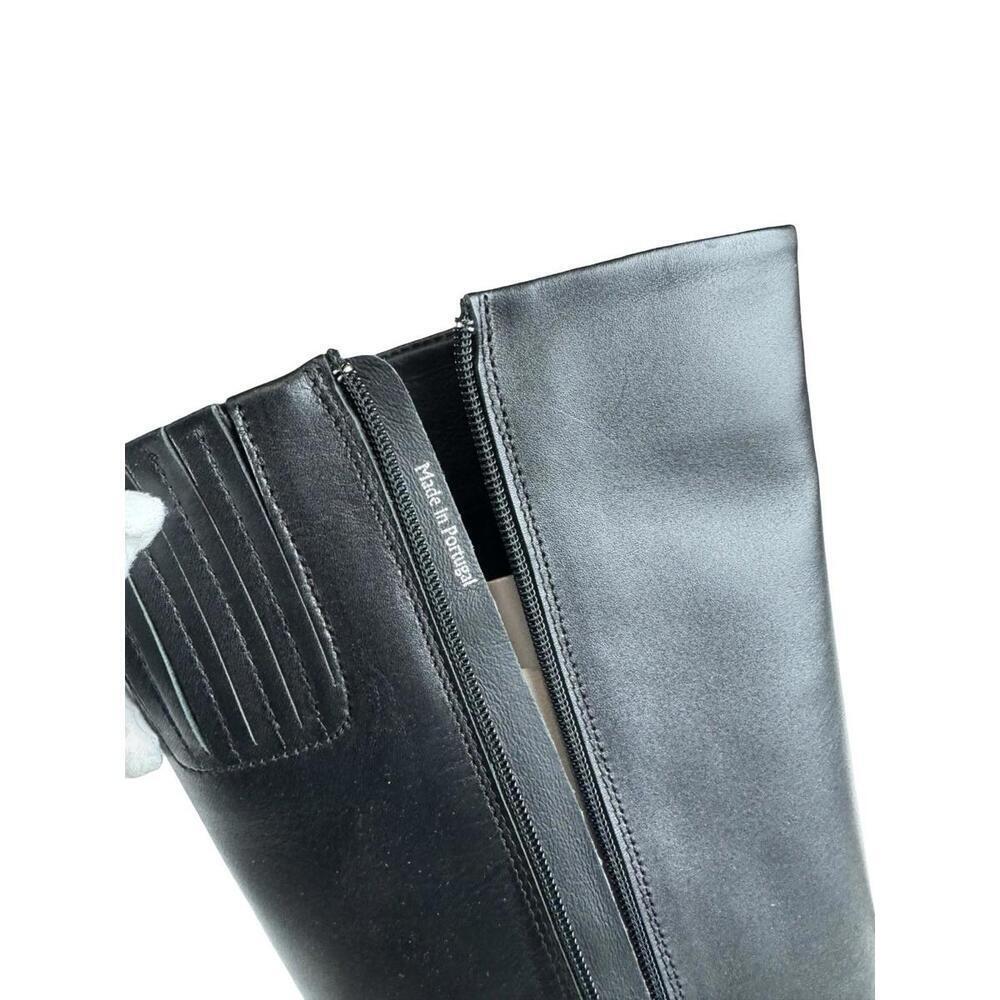 L'intervalle Delorre Leather Riding Boots Black Size EU 40 | US 9 - Picture 7 of 8